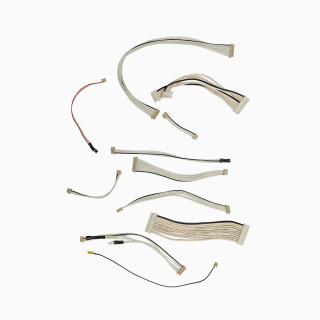 Switches, cables, lamps